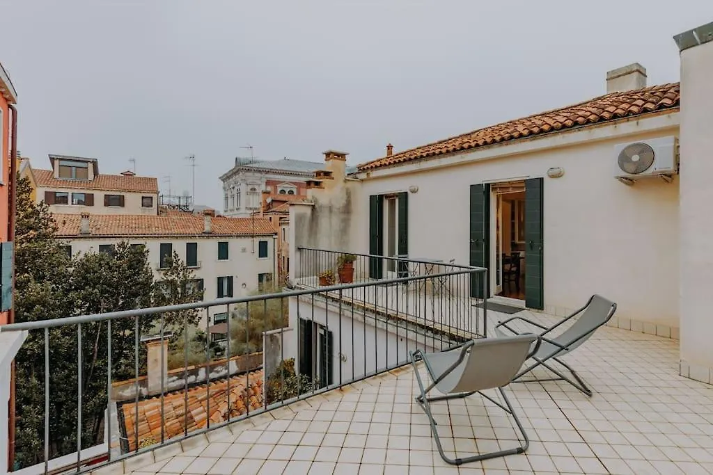 Elegant Nice Home With Private Terrace In Venice - Frari Church